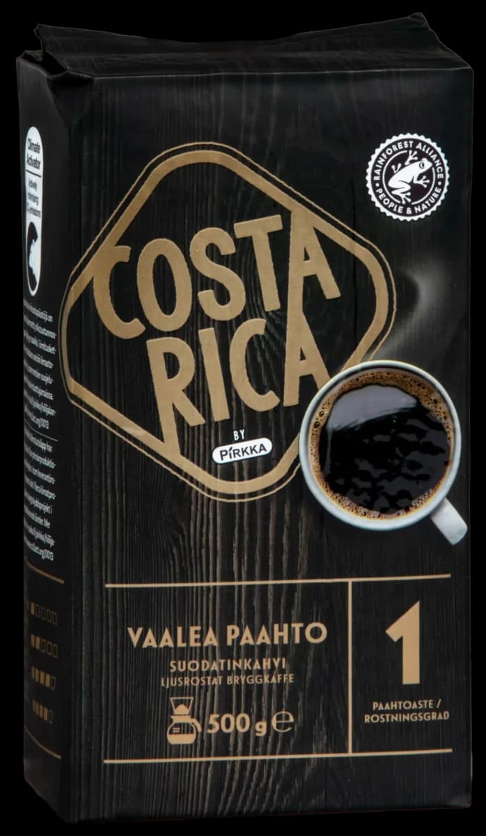 Esimerkkituote: Pirkka Costa Rica vaalea paahto